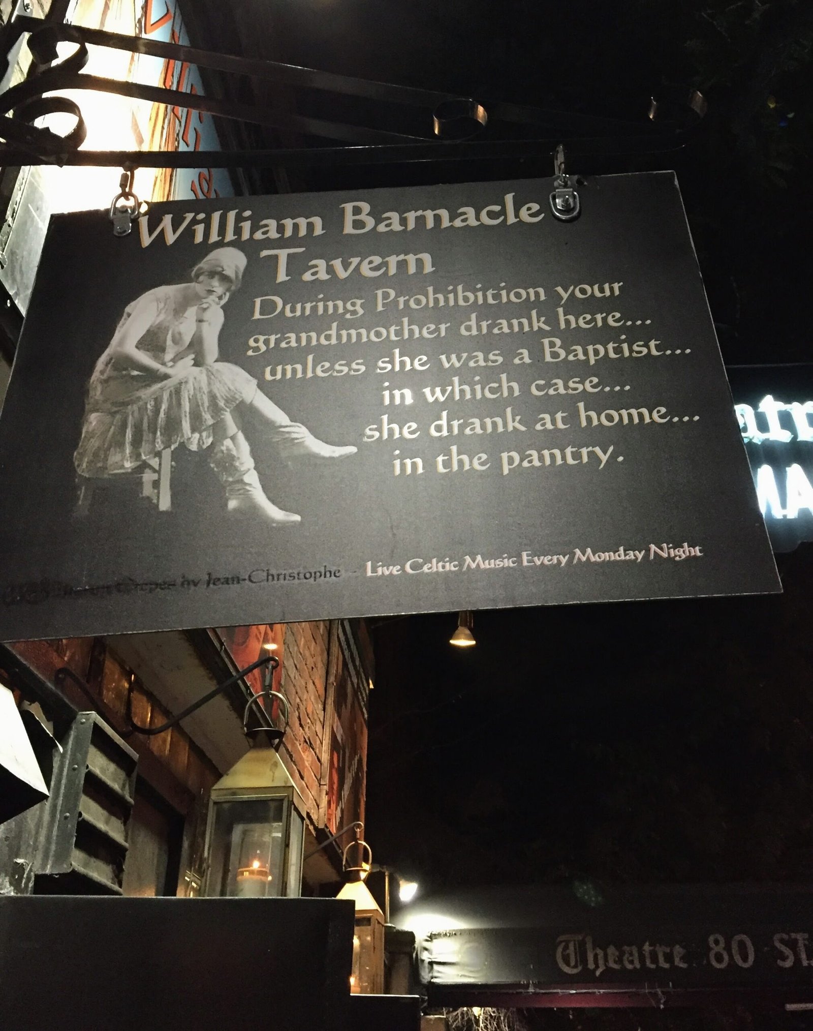 William Barnacle Tavern - New York City- Speakeasy from the Prohibition Era